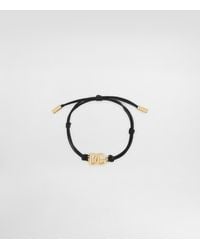 Dolce & Gabbana - Cord Bracelet With Dg Logo - Lyst