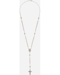 Dolce & Gabbana - Sicily Rosary Necklace 18-Carat - Lyst