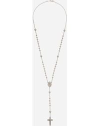 Dolce & Gabbana - Sicily Rosary Necklace 18-Carat - Lyst