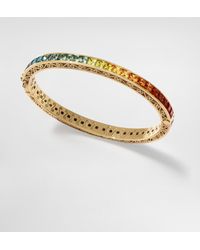 Dolce & Gabbana - Bracelet 18 Carat And Multicolored Sapphires - Lyst