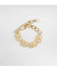 Dolce & Gabbana - Dgロゴ チェーンリンク ブレスレット - Lyst