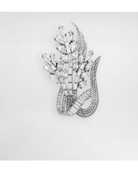 Dolce & Gabbana - Full Rhinestone Brooch - Lyst