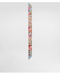 Dolce & Gabbana - Small Flower Bouquets-Print Silk Twill Bandeau 6X100 - Lyst