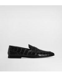 Dolce & Gabbana - Alligator Leather Slippers - Lyst