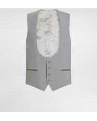 Dolce & Gabbana - Micro-Rib Tuxedo Vest� - Lyst