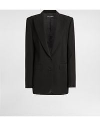 Dolce & Gabbana - Wool Gabardine Jacket - Lyst