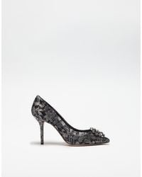 Dolce & Gabbana - Charmant Lace Bellucci Pumps - Lyst