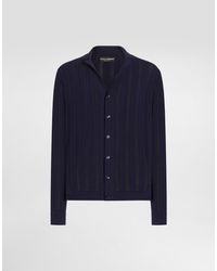 Dolce & Gabbana - Openwork Cotton Cardigan - Lyst