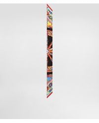Dolce & Gabbana - 6X100 Carretto-Print Silk Twill Bandeau - Lyst