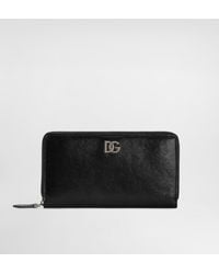 Dolce & Gabbana - Tempesta Calfskin Wallet - Lyst