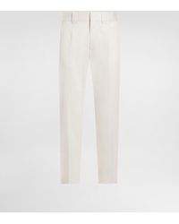 Dolce & Gabbana - Pantalón Sastre De Algodón - Lyst