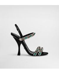Dolce & Gabbana - Sandals With Embroidery - Lyst