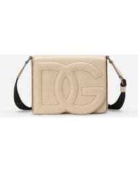Dolce & Gabbana - Medium Dg Logo Messenger Bag - Lyst