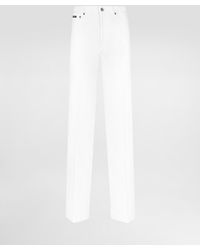 Dolce & Gabbana - Cotton Jeans - Lyst