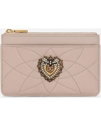 Dolce & Gabbana - Medium Devotion Card Holder - Lyst