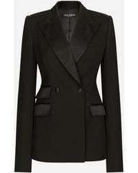 Dolce & Gabbana - 'Dolce' Tuxedo Blazer - Lyst