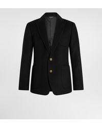 Dolce & Gabbana - Portofino Single-Breasted Cashmere Drap Jacket - Lyst