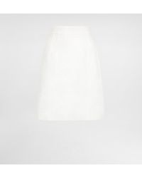 Dolce & Gabbana - Stretch Mat Mini Skirt - Lyst