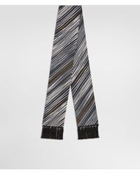 Dolce & Gabbana - Striped-Print Twill Scarf - Lyst