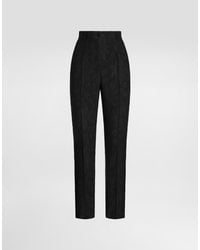 Dolce & Gabbana - Brocade Trousers - Lyst