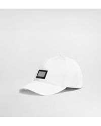 Dolce & Gabbana - Cappellino aw23 bianco ottico - Lyst