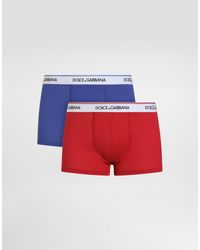 Dolce & Gabbana - Bi-Pack Jersey Boxers - Lyst