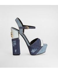 Dolce & Gabbana - Schuhe Sandalen KEIRA 105 Denim - Lyst