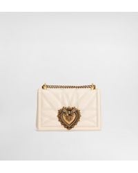 Dolce & Gabbana - Medium Devotion Shoulder Bag - Lyst