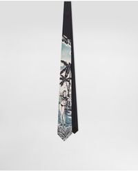 Dolce & Gabbana - Pin-Up Silk Tie - Lyst