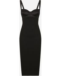 Dolce & Gabbana - Midi Pencil Dress - Lyst