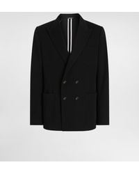 Dolce & Gabbana - Double-Breasted Portofino Jersey Jacket - Lyst