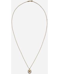 Dolce & Gabbana - Good Luck Necklace 18 Carat And And Rubies - Lyst