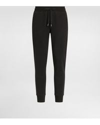 Dolce & Gabbana - Jogginghose Aus Jersey Mit Logoplakette - Lyst