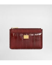 Dolce & Gabbana - Eel Card Holder - Lyst