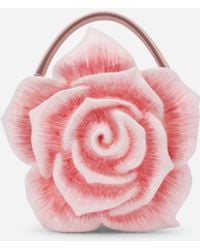 Dolce & Gabbana - Resin Rose-Design Dolce Box Bag - Lyst