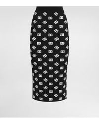Dolce & Gabbana - ニット ミニスカート - Lyst
