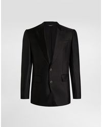 Dolce & Gabbana - Sicilia Light Single-Breasted Silk Twill Jacket - Lyst