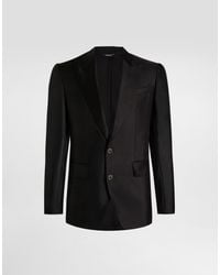 Dolce & Gabbana - Sicilia Light Single-Breasted Silk Twill Jacket - Lyst