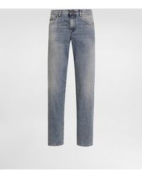 Dolce & Gabbana - Denim Trousers - Lyst
