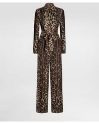 Dolce & Gabbana - Pajama Jumpsuit - Lyst