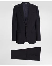 Dolce & Gabbana - Single-Breasted Martini Light Wool Gabardine Suit - Lyst
