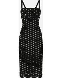 Dolce & Gabbana - Midi Dresses - Lyst