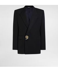 Dolce & Gabbana - Double-Breasted Jacket Inwool Gabardine - Lyst