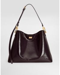 Dolce & Gabbana - Large Vittoria Calfskin Shoulder Bag - Lyst