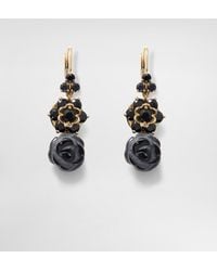 Dolce & Gabbana - Sicily Earrings 18-Carat, Sapphires And Jade - Lyst