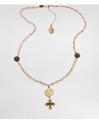 Dolce & Gabbana - Sicily Necklace 18-Carat And And Sapphires - Lyst