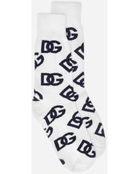 Size XL UK 9.5-11.5 RRP £80 Dolce & Gabbana Mens Silk Blend Socks