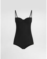 Dolce & Gabbana - Core One-piece Swimsuit - Lyst