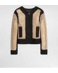 Dolce & Gabbana - Woven Raffia Jacket - Lyst