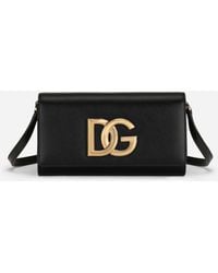 Dolce & Gabbana - Clutch 3.5 En Piel De Becerro - Lyst